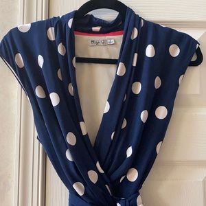 STUNNING Eliza J polka Dot Jerry dress